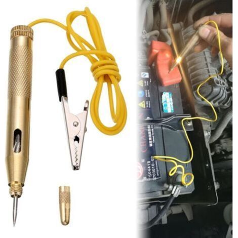6 V/12 V/24 V Testeur Pour Voiture Circuit Testeur Stylo, Testeur Pour Voiture, Stylo Testeur De Tension, Testeur De Circuit, Testeur Electrique Light Circuit Teste, Pour Voiture Et Camion