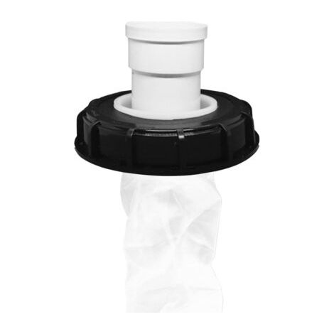 Bunthaus Rectiligne Filtre À Couvercle Ibc, Filtre À Eau De Pluie En Nylon 163 Mm, Lavable Avec Couvercle Pour Réservoir D'Eau De Pluie Ibc Dn 150