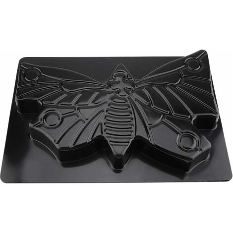 Bunthaus Papillon Moule À Pavé Plastique Pavage Moyen Béton Moules Pierres Stepping Stone Jardin Allée Moule Pavage Chemin Moule Walk Maker 17.32 X 12.20 X 1.77 Pouces Décoratives Pierres Pour Jardin