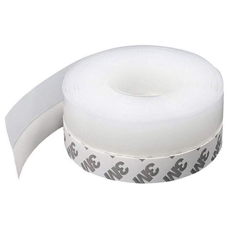 Bunthaus Bande D'Étanchéité En Silicone, Portejoints De Porte Strip Stripping Stripping Pour Portes Et Fenêtres Bruit Antipoussière Porte Sceau Du Fond De La Porte 6mx35mm Transparent