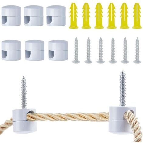Bunthaus 3pcs Crochets Swag Pour Suspension Au Plafond Crochets De Plafond Blancs Pour Lampes Suspendues Crochet Swag Super Load Lampe Suspendue En Aluminium Crochet De Plafonnier