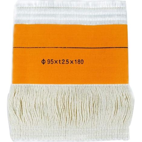 Lot De 2 Mèche De Rechange Pour Poêle À Pétrole Au Kérosène - Fibre De Verre + Mèche De Chauffage Coton (95xt2.5x180 Mm)
