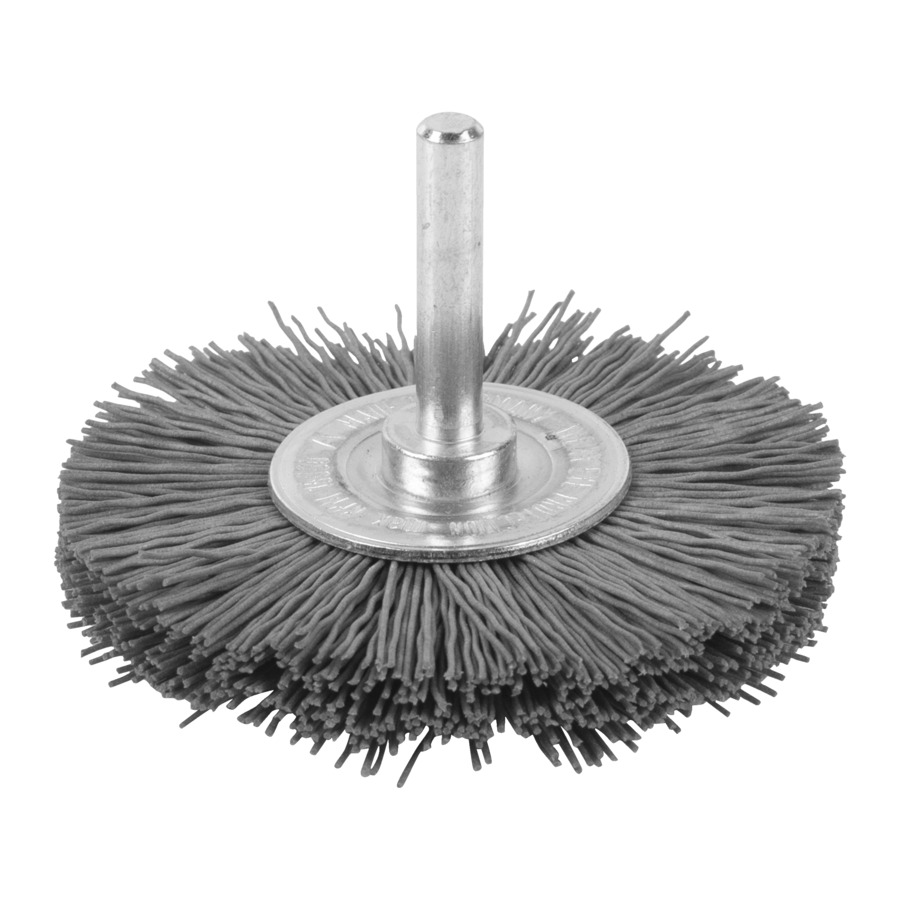 Milwaukee S6 70x12 Schaft-drahtbürste, Siliziumkarbid, Gewellt, G320 Cr. 0.6, 3 Stück