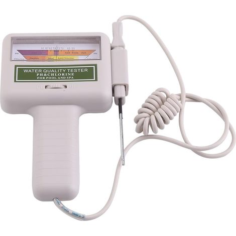 Testeur De Chlore Ph-mètre, Moniteur D'Analyse Numérique De L'Eau 2 En 1 Pour Piscine, Spa, Eau Potable