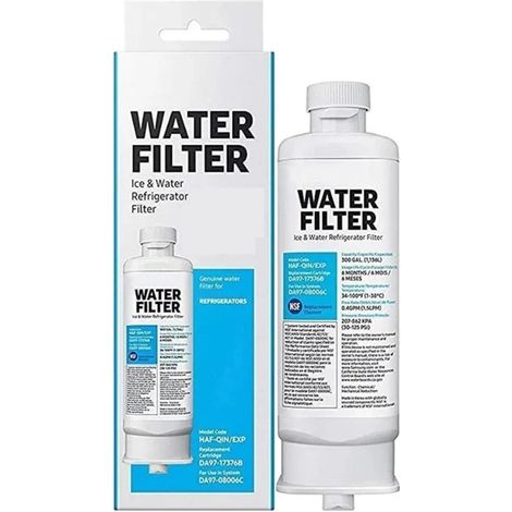 Ersatz-wasserfilter Für Kühlschränke, Kompatibel Mit Samsung Da97-17376b, Wasserfilter Für Kühlschränke Haf-qin/exp. (1 Stück)
