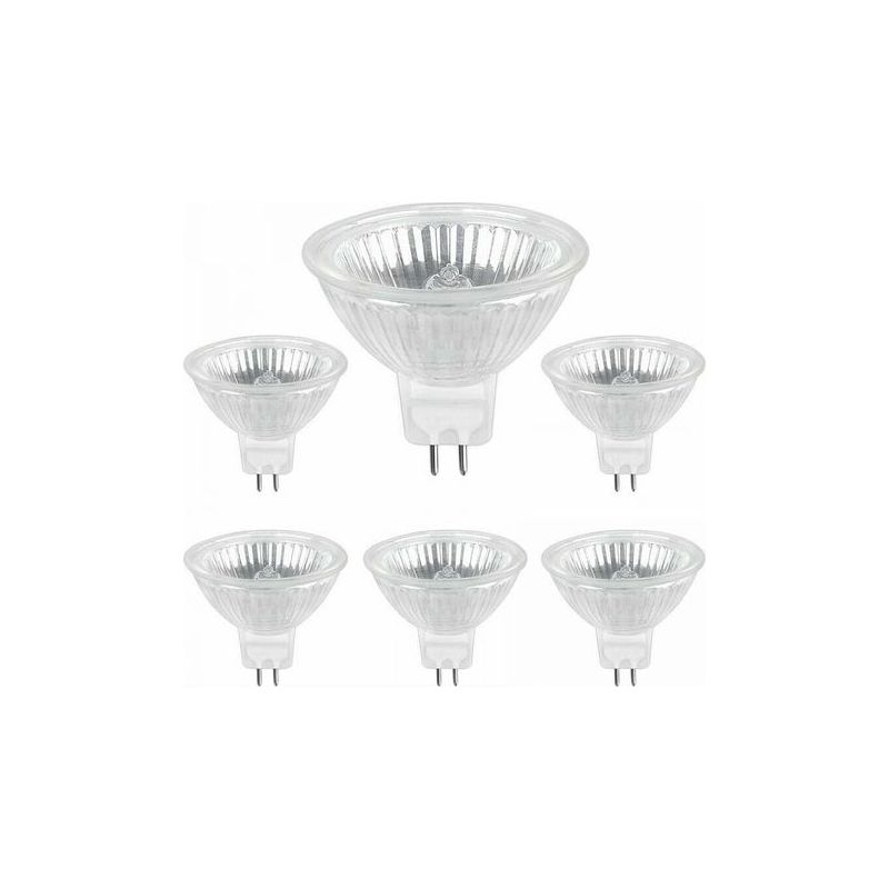 Gu5.3 35w 12v Halogenlampe, Mr16 Halogen-scheinwerfer, 6er-pack