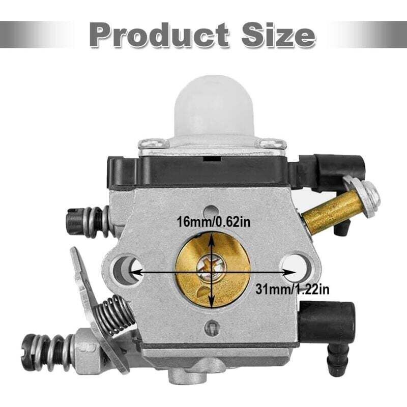 Vergaser Wt-253-1 Für Stihl Laubbläser Bg72, Bg75, Hs80, Fs80, Fs85 Und Bg4227. Ersetzt Die Teilenummer Wt253 42271200600.