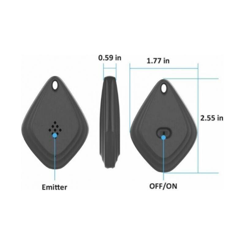 Tragbarer Ultraschall-mückenschutz – Fortschrittliche 6-band-technologie – Usb-aufladung – Schützt Bis Zu 60 M²