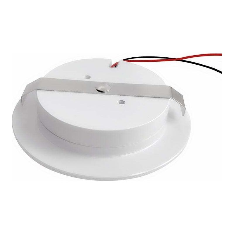 Mini-led-einbaustrahler, 3 W, 12 V Dc – Wasserdicht (ip54) – Durchmesser 68 Mm – Für Bad Und Küche – Naturweißes Aluminium, 4000 K