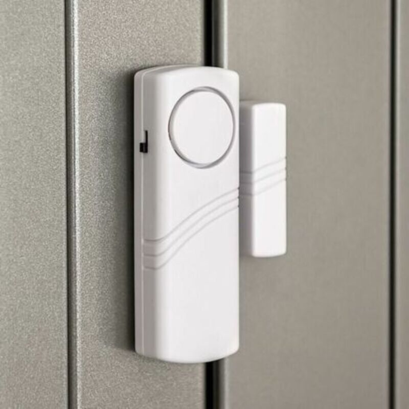 4er-set Tür- Und Fensteralarme – Sicherheitssystem Für Ihr Zuhause – Magnetbetrieb – 120 Db Lautstärke – Werkzeuglose Montage