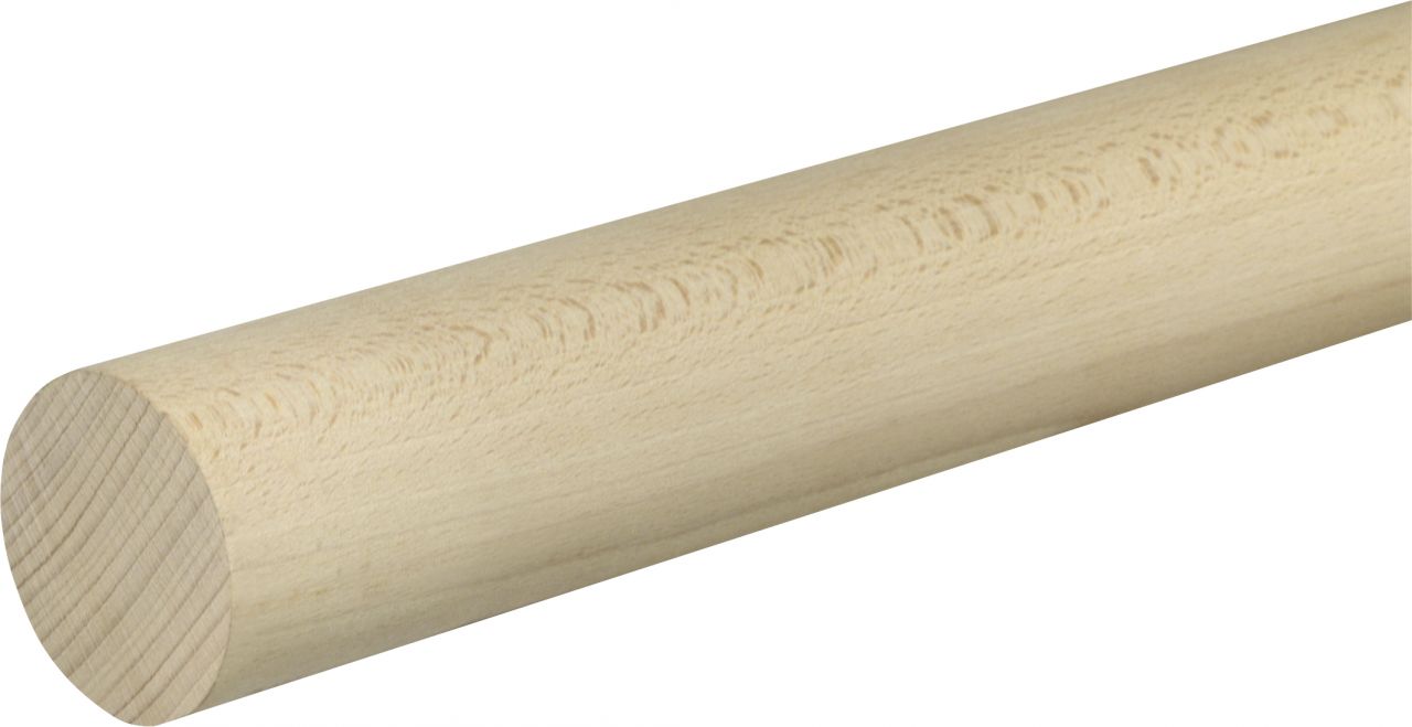 Buche, Rundstab Glatt 60 Mm, 100 Cm