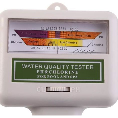 Testeur De Ph Portatif Compteur De Chlore Contrôleur De Contrôle De La Qualité De L'Eau De Spa De Piscine