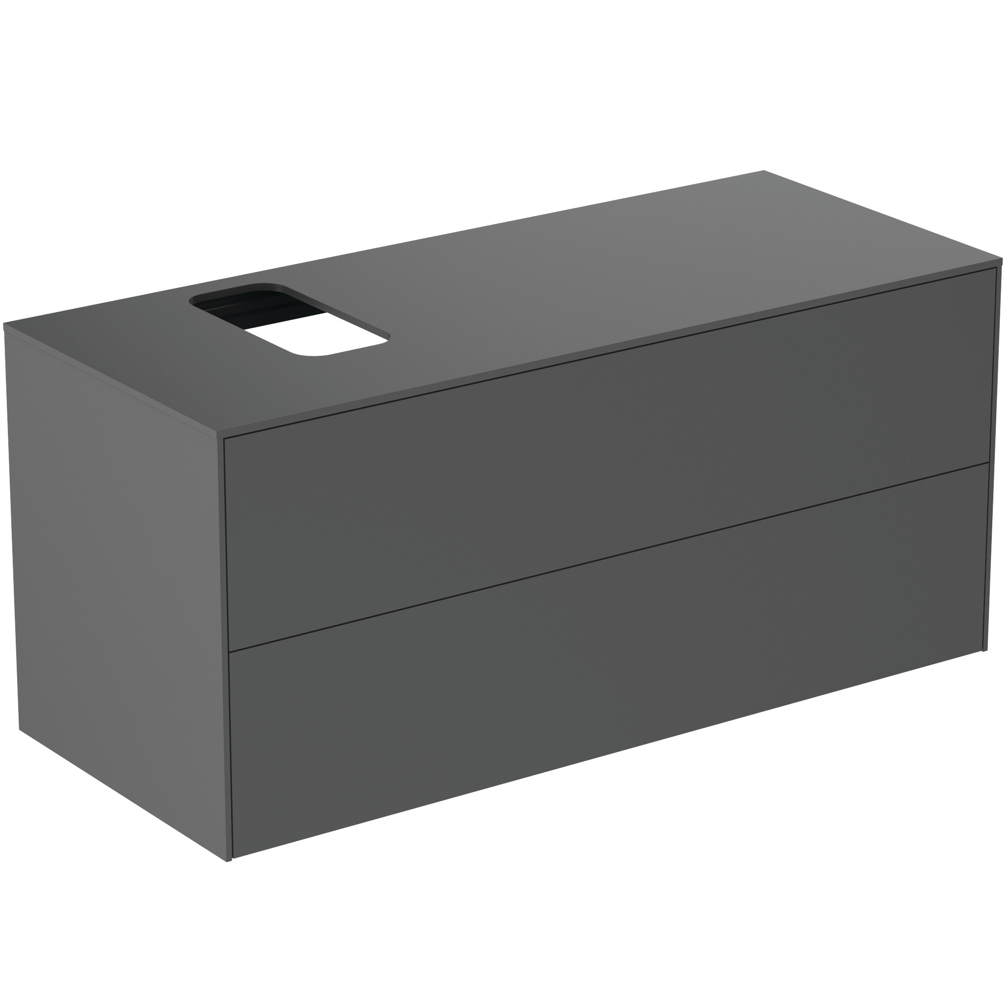 Ideal Standard T3944y2 Wt-unterschrank Conca, 2 Auszüge,
