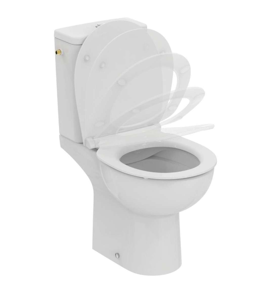 Ideal Standard W843301 Wc-paket Eurovit M.standtiefspül-wc