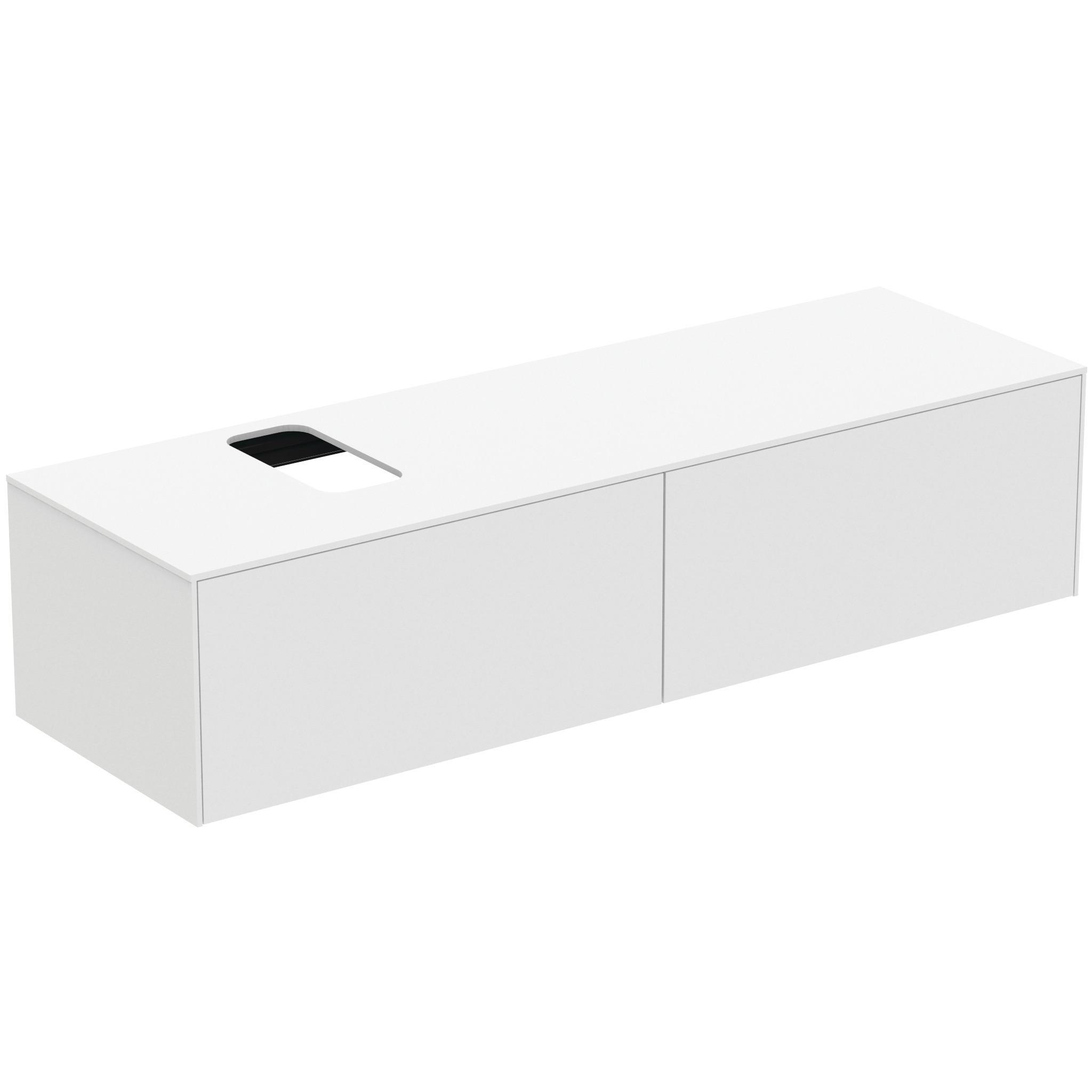 Ideal Standard T3983y1 Wt-unterschrank Conca, 2 Auszüge,