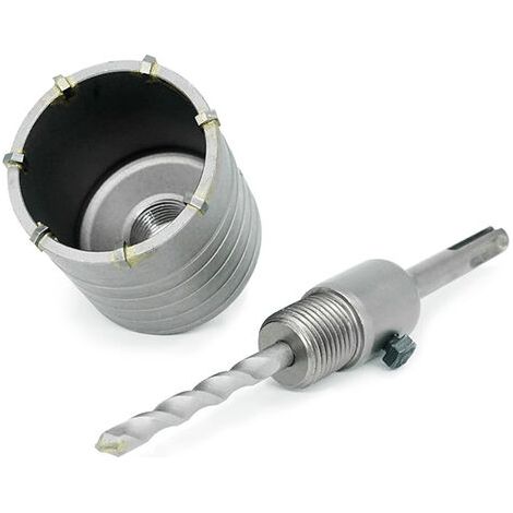 Bohrer Für Beton, Marmor, Ziegel, Stein Und Mauerwerk – Hartmetall-kernbohrer Mit Adapter Und 8x110 Mm Pilotbohrer – Kernbohrer Für Beton