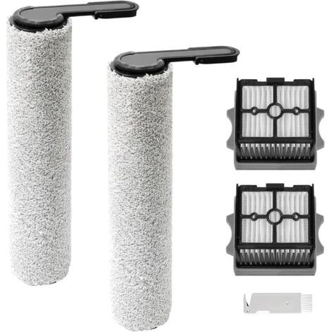 Ersatzwalze Für Tineco Floor One Stretch S6/switch S6/s7 Stretch Ultra/s6 Stretch Lite/s9 Artist/i6 Stretch/i5 Stretch Poliermaschinen, Zubehör: 2 Walzen, 2 Filter, 1 Reinigungsbürste