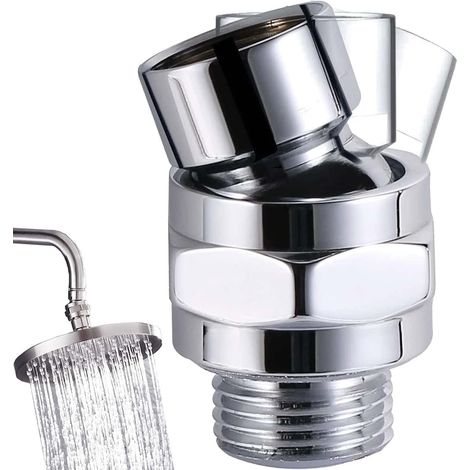 Verstellbares Kugelgelenk Aus Messing, Duscharmanschluss, Verstellbarer Duschkopf Mit G1/2-kugelgelenk Aus Verchromtem Messing