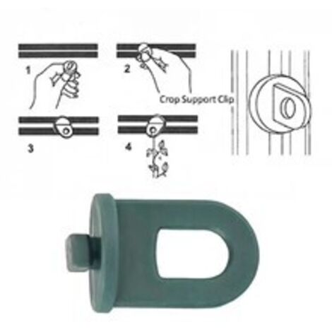 Clips De Fixation Pour Serre, 50 Crochets En Plastique, Outils De Suspension Et Accessoires Pour Serre, Pour Plantes Suspendues Et Toiles D'Ombrage.