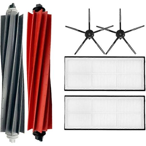 Convient Aux Balayeuses S8, S8 Plus, S8+ Et S8 Pro. Accessoires Inclus : Rouleau, Brosse Principale, Filtre Hepa, Brosse Latérale Et Balai.-aquaforge