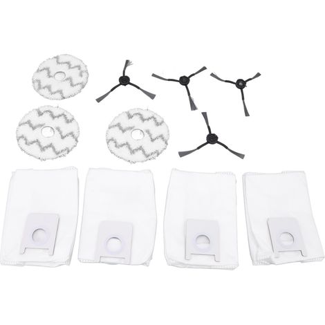 Accessoires Pour Aspirateur Robot Roidmi Eva Sdj06rm : Brosse Latérale, Sac À Poussière, Chiffon De Rechange Pour Balai Autonettoyant-aquaforge