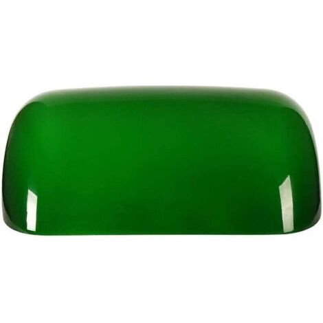 Abat-jour De Rechange En Verre Pour Lampe De Bureau (vert)