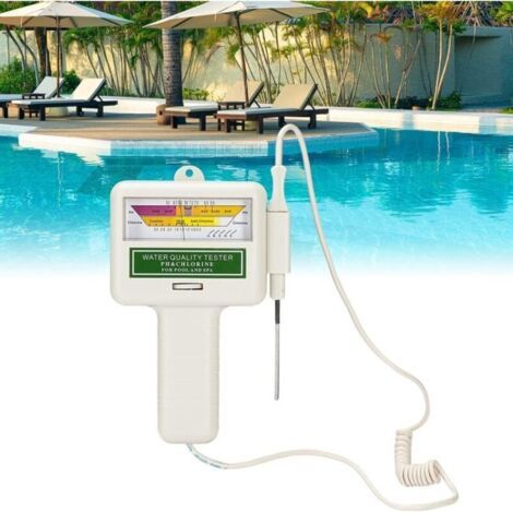 Barkbusters Testeur Portable De Ph Et De Niveau De Chlore, Instrument D'Analyse De La Qualité De L'Eau 2 En 1