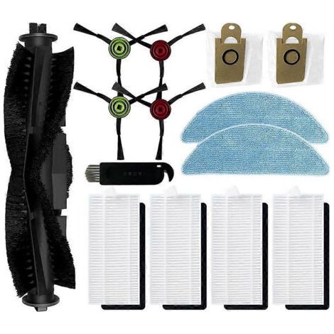 Barkbusters Pièces De Rechange Et Accessoires Pour Aspirateur Robot Honiture Q6 Se : Brosse Principale, Filtre Hepa Et Sac À Poussière.