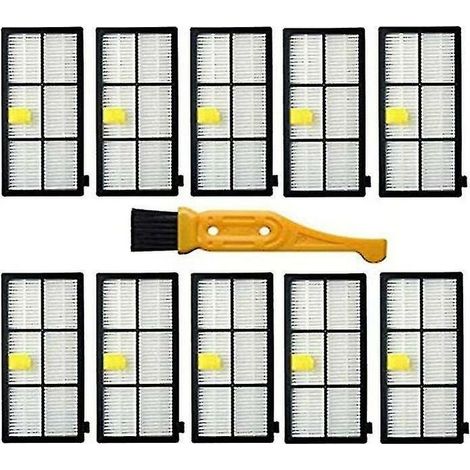 Filtre Hepa 10 Pièces Pour Aspirateur Irobot Roomba Série 800 900