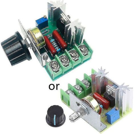 Régulateur De Tension Ac 50-220v, Variateur De Vitesse Du Moteur, Régulateur De Vitesse 2000w Scr
