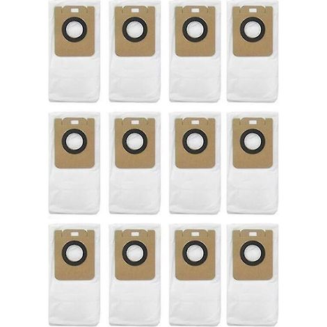 Sacs À Poussière 12 Pièces Pour Aspirateur Xiaomi Dreame Bot D10 Plus Rls3d