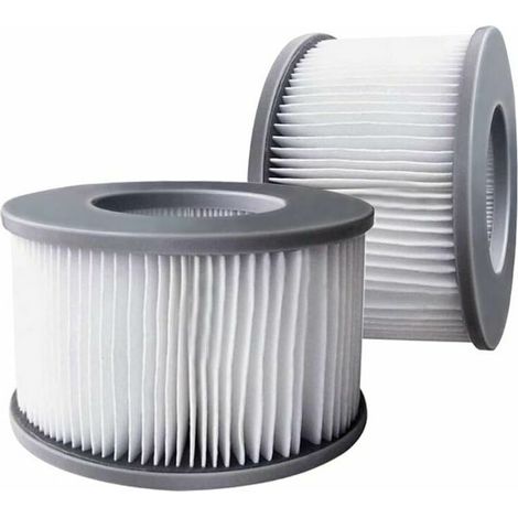 Ede Lot De 2 Filtres De Rechange Pour Mspa Fd2089 - Pompe À Cartouche Pour Piscines, Sous-marins Chauds Et Spa