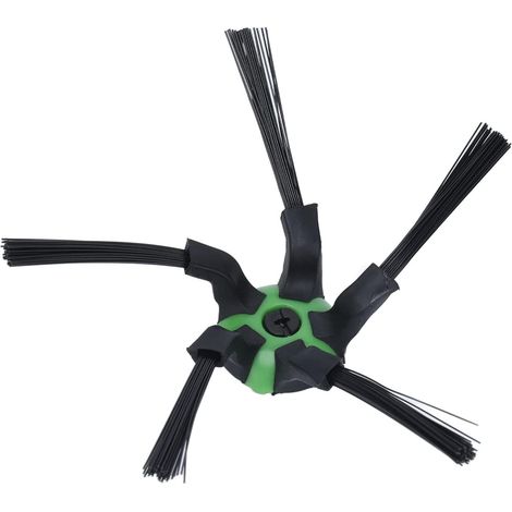 Lot De 6 Pièces De Rechange Pour Brosse Latérale De Balayage Robot Pour Série S9 (noir)