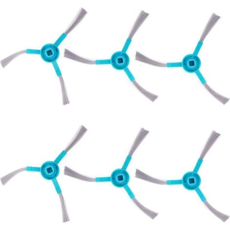 6 Pièces Brosses Latérales Pour Remplacement Conga 3090 Robot Aspirateur Balayage Robot Accessoires