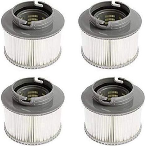 Pair Mscomft Lot De 4/8 Cartouches Filtrantes De Rechange Pour Bubble Spa (version Améliorée 2020 Pour S'Adapter À Tous Les Modèles (4 Pcs)