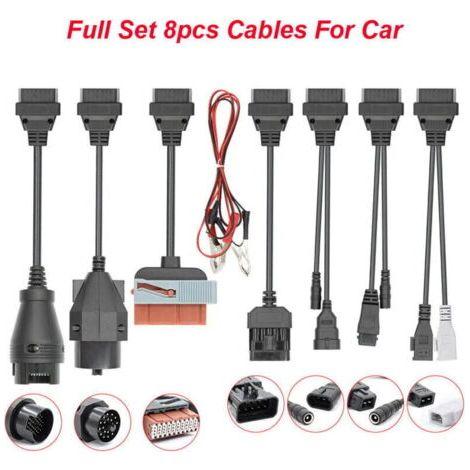 Green Mobility – 8-in-1 Multiprogramm-kfz-diagnosekabel, Kompatibel Mit Ds150e Tcs Cdp Autocom