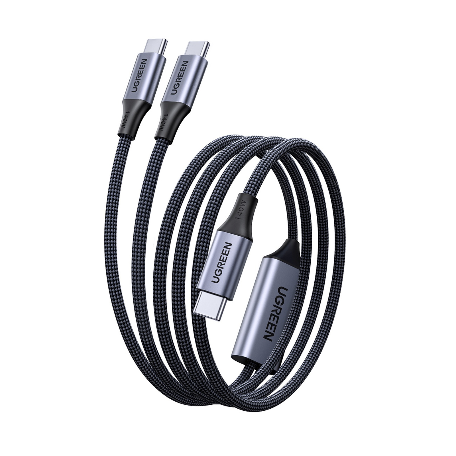 Ugreen L533 Usb-c-2x Usb-c-kabel 2 M 140 W
