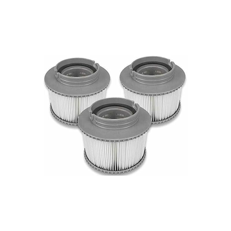 Filter, Pool-filterkartuschen, Filter-ersatzfilterkartuschen Für Badewanne, Spa, Schwimmbad (3 Stück)