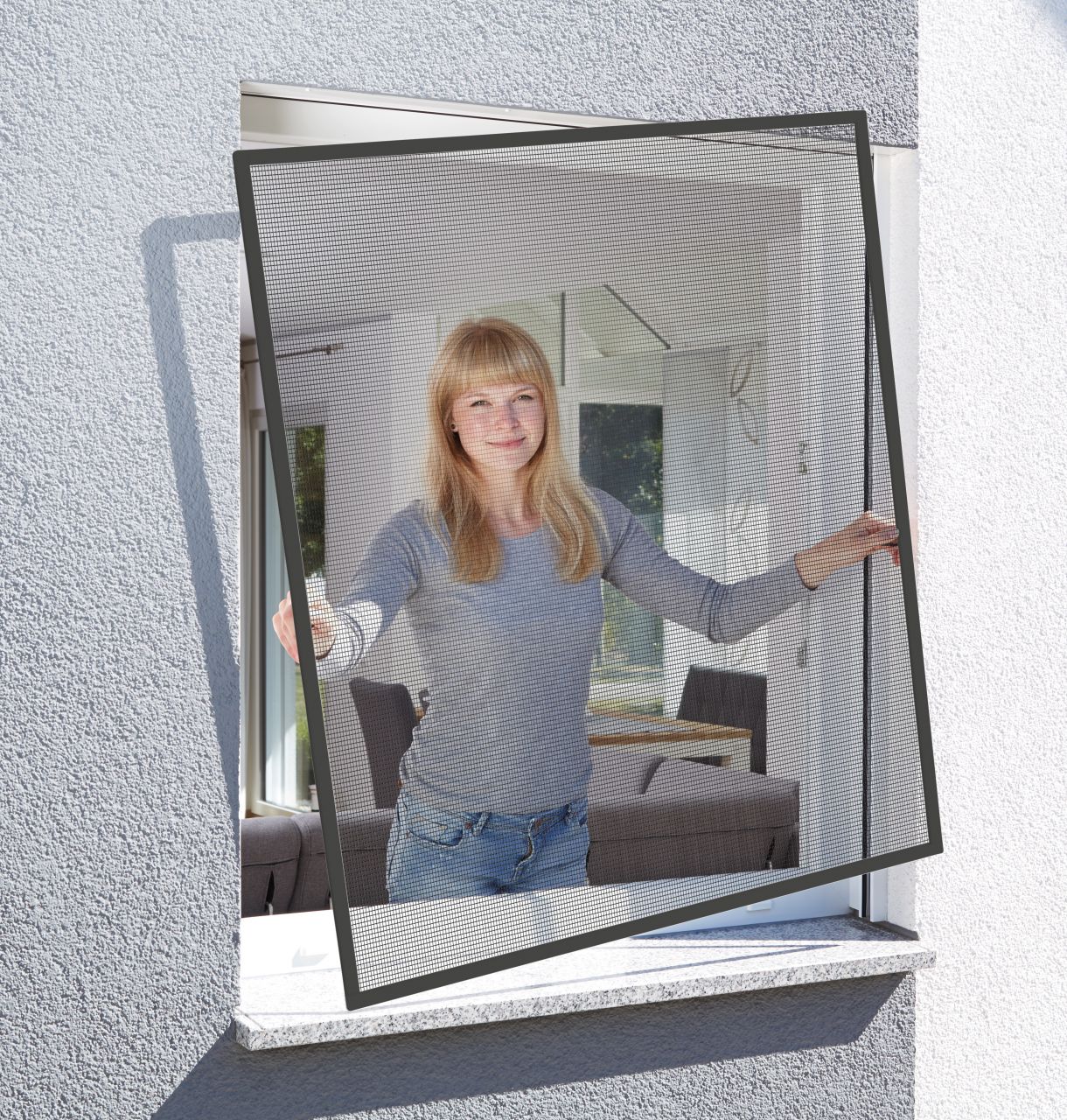Is-fenster Action 100x120cm Anthrazit
