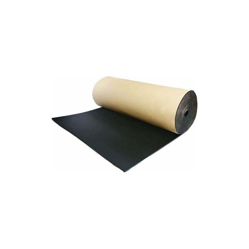Akustikschaumstoff Für Autos, Schalldämmung, Selbstklebend, Wärmeisolierend, Aus Baumwoll-zellenschaum, 1 Rolle 200 Cm X 50 Cm, 3 Mm