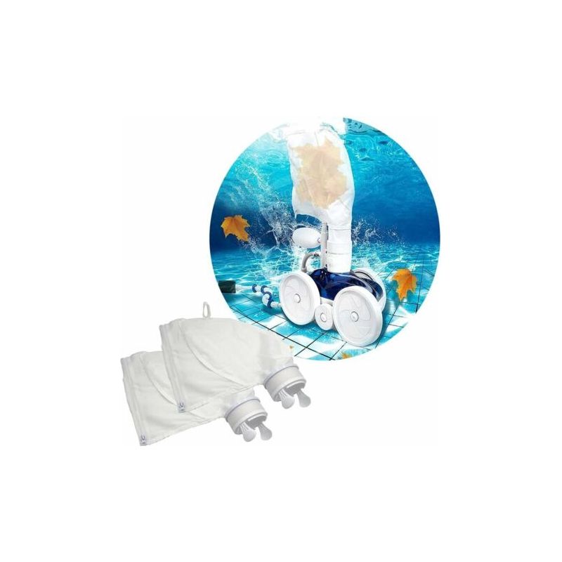 2er-pack Poolreinigungsbeutel, Inklusive Ersatzfilter, Für Polaris 280/480.