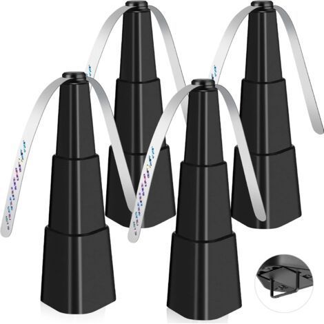 4er-set Tisch-fliegenventilatoren – Fliegenabwehr Für Drinnen Und Draußen – Tragbar Und Automatisch Für Picknicks, Restaurants, Partys Und Zuhause