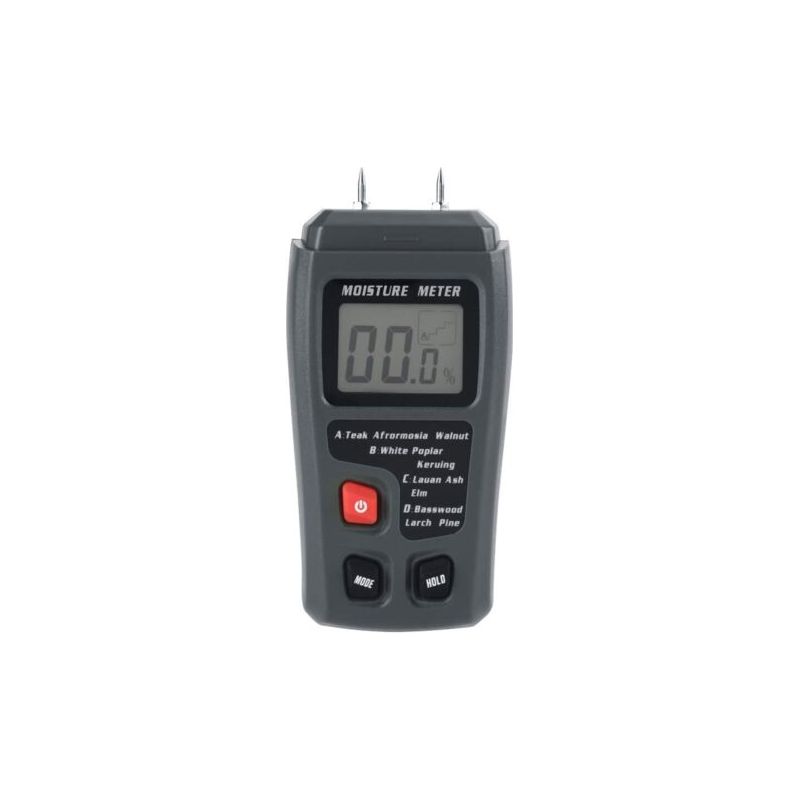 Digitales Lcd-holzfeuchtemessgerät, Feuchtigkeitstester, Feuchtigkeitsleckdetektor Für Holzbaustoffe, Holzwände, Papierböden