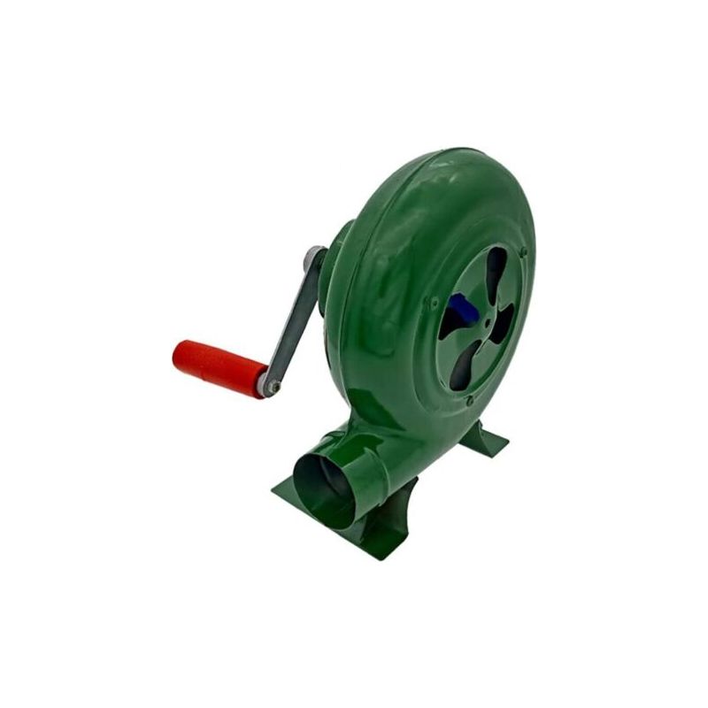 150-watt-handkurbelgebläse Aus Geschmiedetem Metall, Ideal Für Camping, Picknicks Und Outdoor-aktivitäten, Tolles Grillzubehör, Geschenkidee.
