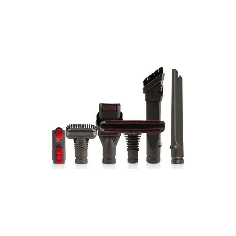 Set Mit 6 Zubehörteilen Für Dyson Staubsauger: Saugbürste V6 Dc35 / 45 / 52 / 58 / Dx901, Bürstenset.