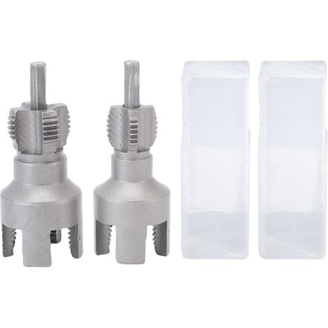 Outil De Filetage De Tuyau Interne Et Externe, Double Fonction Intégrée, Coupe De Filetage, Matrices 1/2 Pouces 3/4 Pouces, Kit D'Enfilage Pour La Réparation À Domicile