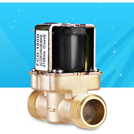 Eau Normalement Fermée, Électrovanne Eau En Laiton Aucune Consommation D'Énergie Électrique Pour Contrôleur De Suralimentation