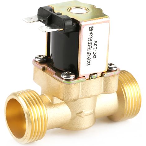 Électrovanne, Normalement Fermée, Sans Pression, Résistante À La Température, Vanne De Régulation N/c, Anti-corrosion Pour Fontaine À Boire