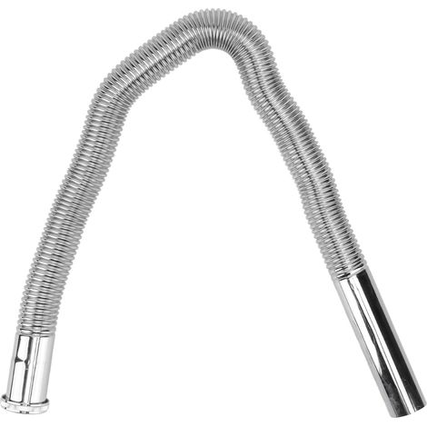 Tuyau De Vidange Flexible Pour Évier De Salle De Bains, Ondulé En Forme De U, Sans Odeur, Tube De Lavabo En Laiton G1-1/4 Pouces
