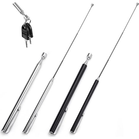 12,5 Cm Bis 65 Cm Magnetisches Teleskop-handwerkzeug Aus Edelstahl, Teleskopierbar, Verschiebbar, Tragbar, Für Schraubenschlüssel, Zangen, Schrauben, Muttern Und Bolzen.